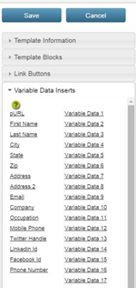 Insert Variable Data Fields Into A Boingnet  Template