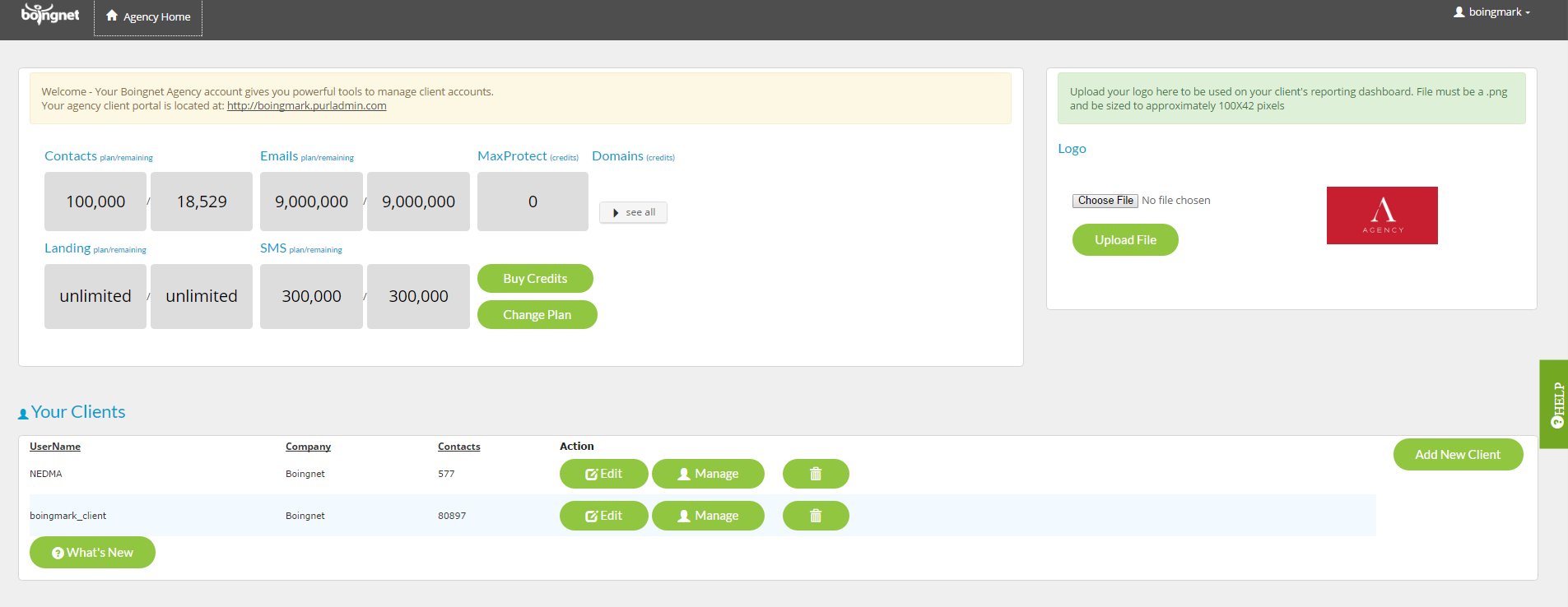 Agency Edition White Label Dashboard