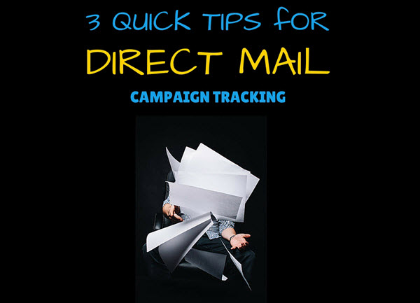 Direct Mail Campaign Tracking - Header Image